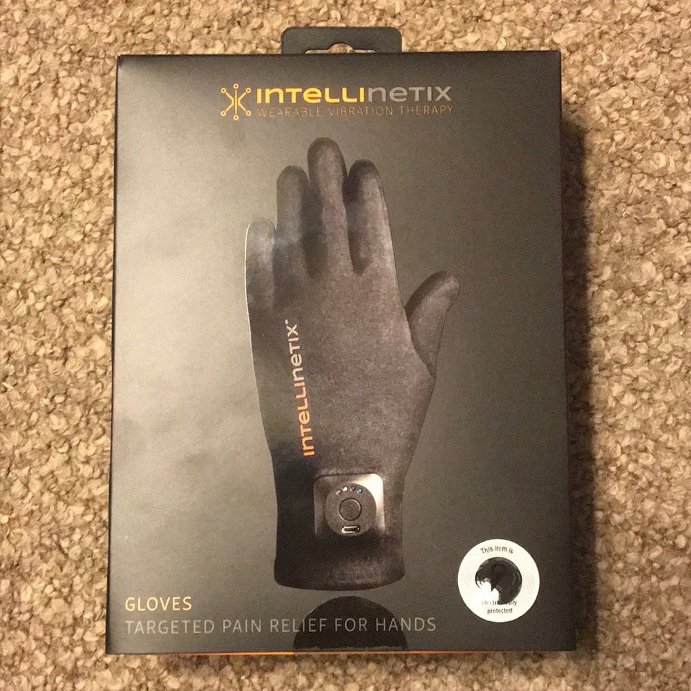 Intellinetix Wearable Vibration Therapy Gloves